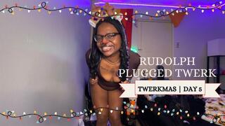 rudolph light up butt plug twerk | twerkmas day 5