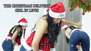 THE CHRISTMAS DELIVERY GIRL IN LEVIS