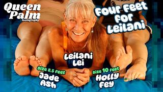 Four Feet for Leilani - Featuring Leilani Lei, Jade Ash, and Holly Fey