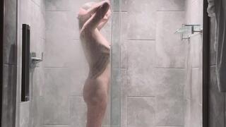 I want you to watch me shower. My full body, totally soaked