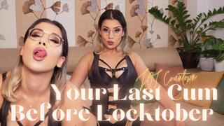 Your Last Cum Before Locktocker ( JOI Countdown )