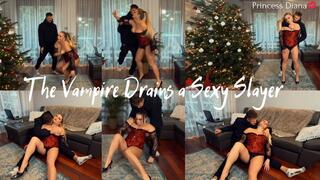 The Vampire Drains A Sexy Slayer MOV