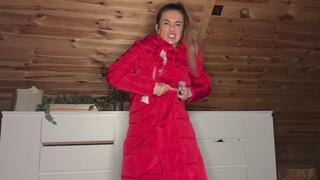 Burns & destroys the Christmas coat