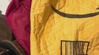 Leather Slave worship Story MP4