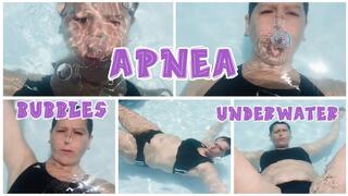 APNEA - BUBBLES - HOLDING MY BREATH