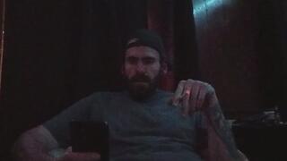 Smoking Cigarette And Talking