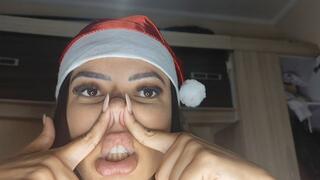 Scratching the Irritated nose