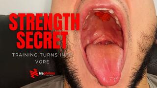 GIANT ANDY TRAINS AND DEVOURS HIS GYM PARTNER SUB