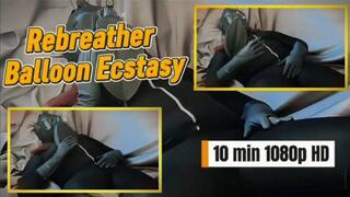 Rebreather Balloon Ecstasy: 11-Min HD Breath Play Balloon Tease