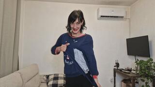 Celebration with Clothes Destruction