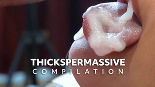 Compilation: Close-up blowjob with sticky cum FULL videos