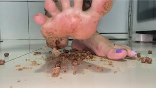 preparing your breakfast with your feet