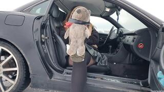 Walking with my Plushie