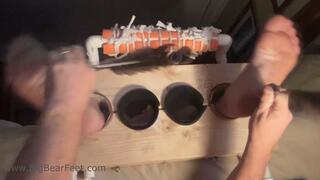 Tickled to Orgasm XIV - tickled size 13 wide made to cum