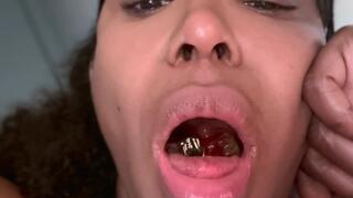 Candy Control: Gummy Bears, Long Tongue, Soft Lips & Eating Tease
