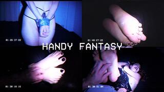 Found Footage: Gothic Girl Taped & Food Tickled in the Dark