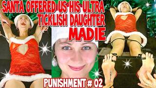 THE TICKLER INVITED A FRIEND TO TICKLE SANTA'S DAUGHTER MADIE - HD WMV