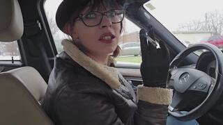 Winter Cigarette Car Smoking