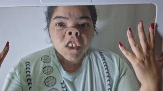 the goddess of silly faces