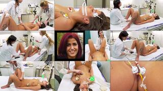 Deborah Vaginal Sensitivity Issue Tests with Dildo and Catheter (in HD 1920X1080)