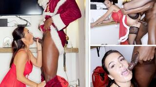 Special Cuck hold Present From Santa (4K)