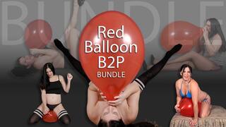 Red Balloon B2P Bundle - 17 Inch Crystal Balloons Blow2pops - Kylie Jacobs - MP4 1080p HD