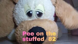 Pee on the stuffed 82
