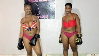 Busty Boxing Joyce vs Kera