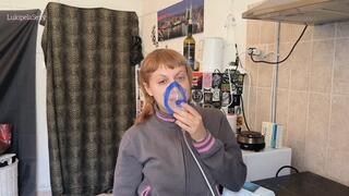 Sexy Aerosol teasing Therapy POV with coughing