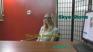 Skye Stone - The Job Interview 1st Camera