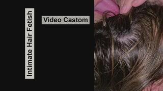 ASMR Hair Licking – He Licks My Scalp & Blonde Hair Until He Cums in His Pants 4k