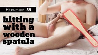 Online master ordered him to hit his balls over 100 times - total obedience