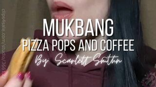 Mukbang Pizza Pops And Coffee