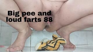 Big pee and loud farts 88