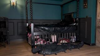 Lady Dark Angel - Slave’s balls are the lady’s to play with as she pleases