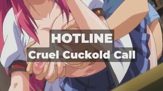 HOTLIINE - My Cruel Cuckold Call to You - I tease and humiliate you on the phone, then FaceTime you while a bigger cock fucks me senseless