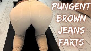 Pungent Brown Jeans Farts