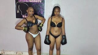 Busty Boxing Shah vs Faith