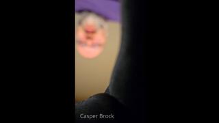 Giant Finds a Tiny in His Shoe and Teases Him with his Foot