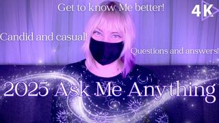 Ask Me Anything 2025 - 4K - The Goddess Clue, Causal Chatting And Answering Questions, Topics Include Food, Personal Life, Content Creation And Other Fun Tidbits