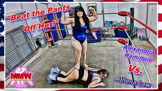 Beating the Pants Off Her!