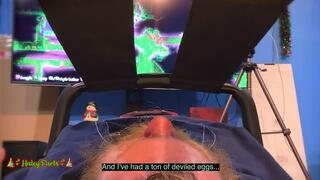 Gamer Girl Wants a Fart Slave for Christmas! Part 1