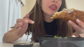 Sushi Eating ASMR Mouth Sounds