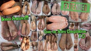 Cum on Soles Compilation Version 7 EXTENDED with Bonus Features! 35 cumshots!!