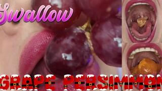 Swallow grape mandarin persimmon jk