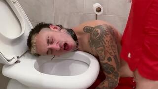 Triple dick Triple piss Triple humiliation