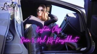 Custom Clip - Dein 1. Mal KG-Keuschheit - GERMAN