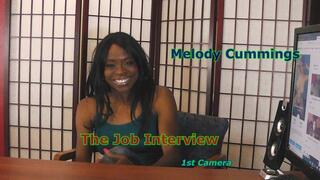 Melody Cummings - The Job Interview 1st Camera