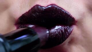 Dark Lipstick Lips