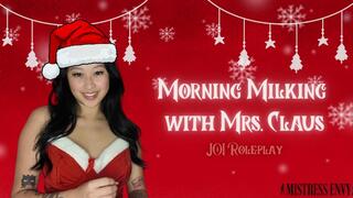 Morning Milking with Mrs. Claus - Hosted by ObeyEnvyNow | Female Domination, FemDom, Asian, Sensual Domination, Orgasm Control, Humiliation, JOI, Roleplay, Ahegao, Drool, Sloppy Kisses, Jerk Off Instructions, Cum Countdown, Countdown